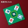 Decoração de bolo de feliz aniversário tema Mahjong popular online com luzes brilhantes ornamento de auto-desenho boa sorte fique rico topo de bolo