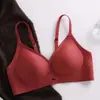 Sujetador push-up sexy de alta gama sin costuras transfronterizo para mujer, cómodo para el verano, soporte lateral del pecho, realce y soporte, ropa interior de soporte suave y transpirable