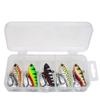 Señuelo de Placa de Hierro 20g Vib Señuelo Pequeño Torbellino Señuelo Spinnerbait Giratorio para Spinning Señuelo de Pesca Marítima Cebo de Imitación
