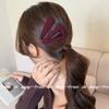 Pasador Geométrico Color Maillard Estilo Coreano Pinza Bb Triangular Pinza para Flequillo Pinza Lateral Accesorio para el Cabello de Mujer Modelo Nuevo