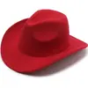 Fedora de lã, chapéu de cowboy, estilo étnico masculino e feminino, chapéu de sol estilo europeu e americano para casais primavera e verão, chapéu de jazz