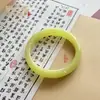 Pulsera de Ágata Imitación Hielo Alto Material Exterior Blanco Luna Lichi Congelado Tira Plana Púrpura Imperial Calcedonia Nuevo Chino Azul Cielo