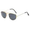 Moda nuevos lentes de sol de sapo protección solar UV lentes de sol tendencia clásica lentes de sol de alta gama