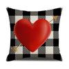Amor Día de San Valentín Almohada Regalo Amazon Nuevo amor Funda de Almohada Decoración Sala de Estar Almohada para Sofá Almohada