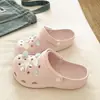 Zapatos de concha de perla para hacer tú mismo, Adecuados para uso en exteriores, Material EVA, Transpirables y no acaloran los pies, Sandalias de punta cerrada, Antideslizantes y resistentes al olor.
