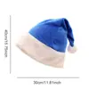 Gorro navideño de felpa corta, gorro navideño para adultos y niños, disfraz de fiesta, suministros de decoración navideña, cantidad mínima de pedido