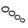 En Stock Hebilla de Resorte de Alambre Plano Negra para Electroforesis Anillo de Resorte de Aleación de Zinc Hebilla Circular Llavero de Liberación Rápida de Metal Accesorios para Bolsas