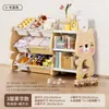 Estante de Armazenamento de Brinquedos Infantil de Chão Multicamadas Doméstico para Bebê Simples Caixa Organizadora de Classificação Armário de Armazenamento