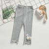 Leggings de Niña Verano Finos 0-3 Años Pantalones Capri para Bebé Elásticos 6-8 Meses Pantalones de Bebé
