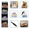 Bolsa colgante de almacenamiento para puerta para uso doméstico, Bolsa de malla para organizar artículos, Montaje en pared, Tejido no tejido visible para almacenamiento de calcetines en el armario