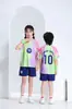 Camisetas de Fútbol Barcelona Local y Visitante 25-26 para Niños, Números 9, 10, 11, 19, Impresión Digital, Tallas 14-30