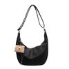 Cross-Border Casual Grande Capacidade Bolinho Bolsa para Mulheres 2024 Novo Estilo Preguiçoso Moda Versátil Commuter Ombro Bolsa Crossbody