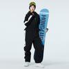 Macacão de esqui de corpo único masculino e feminino, à prova de vento, à prova d'água, quente e resistente ao frio, inverno, ao ar livre, Coreia do Sul, macacão de esqui duplo para snowboard