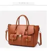 Comercio Electrónico Transfronterizo Bolso de Mano Retro Europeo y Americano Nuevo Maletín de Gran Capacidad para Mujeres Viajes de Negocios Trayectos Diario Bolso Grande