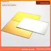 Acrílico Ps Espelhado Prata Espelho Prata e Dourado Corte para Palco Ktv Decoração de Teto Painel de Espelho Baixo Preço Atacado Personalizado