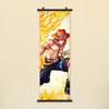 Dibujo animado anime One Piece Personaje dorado Luffy Sauron superventas pintura colgante habitación dormitorio pintura colgante recomendación exposición cómic
