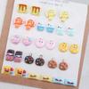 Joyería para Uñas Colorida Mini m Frijol Chocolate Helado Popular Dibujos Animados Accesorios Resina DIY Uña Diamantes Accesorios
