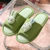 Pantuflas de Lino para Niños de las Cuatro Estaciones para Mujer Primavera y Otoño para el Hogar para Padres e Hijos Interior para el Hogar Lindo Algodón Lino Algodón para el Hogar Tela Pareja Verano