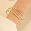 Pulsera Plata Dorada Múltiples Estilos Étnicos Bohemios Joyería Accesorios Estilo Antiguo Occidental Joyería Fina de Performance