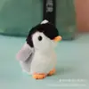 Muñeco Pingüino Pequeño de Peluche Juguete Lindo Pingüino Antártico Llavero Colgante Muñeca Colgante para Bolso de Niña Joyería