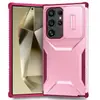 Funda para Teléfono Móvil de Exterior Adecuada para Samsung S25Ultra S24Ultra Ventana Deslizante A17 Anticaídas A56 Resistente al Desgaste Cubierta Protectora