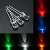 LEDs de Alto Brilho de Plugue Direto 5mm Vermelho, Verde, Azul, Branco, Amarelo Diodo Emissor de Luz F5 LEDs de Plugue Direto