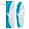 Lija para patineta de surf terrestre, lija para patineta de doble rocker, profesional esmerilada, tabla larga para baile, marca Tide, orificio de aire, impermeable, resistente al desgaste