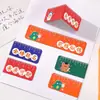 Regla Marcador Magnético Plegable Dibujos Animados Lindos Estudiante Regla de Medición Papelería Creativa Colorida Clip Plegable Multifuncional para Páginas