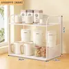 Estante de almacenamiento de escritorio, estantería multicapa para escritorio, portavasos, estación de trabajo de mesa, mesa de comedor, organizador de almacenamiento para tazas de agua y juegos de té