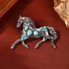 Una Variedad de Broches de Caballo del Zodiaco de Nueva Serie de Año Nuevo Transfronterizos, Accesorios Metálicos de Lujo de Alta Gama Más Vendidos