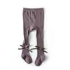 Leggings Elásticos Antideslizantes para Niñas de Primavera y Otoño, Algodón Suave como una Nube Clase A, Calcetines con Lazo para Niñas al por Mayor