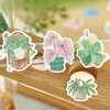NOTA PARA Pegatinas Decorativas de Papel Especial: Viaje Botánico, Plantas Naturales, Diario, Pegatinas Planas Decorativas Guka