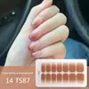 Adesivos para Manicure em Gel Sem Luz 14 Dedos Popular Transfronteiriço Temu Adesivos de Unha Flash Longa Duração Impermeável