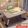 Mesa de Cama Dobrável, Mesa de Estudo, Suporte de Mesa para Laptop, Mesa Preguiçosa para Quarto com Sacada