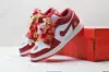 Zapatos Putian Aj Zapatos de Boda Zapatos Rojos de la Suerte Dunk Tenis para Mujer Zapatos de Año Nuevo para Pareja Novia Zapatos de Boda Mujer