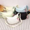 Bolso de Dumpling de Gran Capacidad de Estilo Coreano Popular en Internet de Moda Nuevo de Verano Venta al por Mayor Bolso de Hombro Cruzado para Mujer