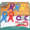 Tablero enrollador en forma de pez para tejer hilo, Herramientas de tejido DIY para hilo, Tablero de hilo de colores para tejer suéteres hechos a mano