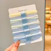 Goma elástica azul para coleta alta de mujer 2026 nueva alta elasticidad duradera cuerda para el pelo no daña el pelo accesorio para el pelo