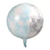 Balão de Alumínio 4D Impresso de Aniversário de 22 polegadas Festa de Aniversário decoração de casamento balão de folha de alumínio disco atacado