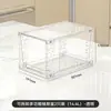 Caja de Almacenamiento para Refrigerador de Cocina Cajón Grado Alimenticio Hogar Plástico Transparente Cartón de Huevos Juego de Almacenamiento Hermético Crisper