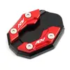 Soporte de Pie Adv160 Asiento Ampliado Aleación de Aluminio Modificada con CNC Soporte Lateral Asiento Ampliado Scooter Piezas de Modificación Universales