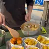 Bol Mezclador de Acero Inoxidable con Asa para Saltear Papas, Platos Fríos, Fideos Fríos y Piel de Fideos Fríos; Tazón para Mezclar Fideos de Uso Comercial