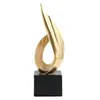 Ornatos de Águia Dourada em Latão e Cristal de Luxo Acessível para Móvel de TV, Decoração de Entrada, Artesanato de Arte para Escritório