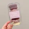 Gomas para el Cabello Dopamine para Niñas, Bandas Elásticas para el Cabello que No Dañan, Cuerdas Elásticas de Alta Elasticidad, Accesorios para el Cabello para Niñas
