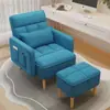 Sofá para manicure e cílios de salão de beleza, cadeira de pedicure, cama de massagem para pés, cama de massagem para banho de pés, cadeira individual reclinável para imersão dos pés