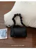 Bolsa Plissada Estilo Coreano Design de Nicho para Mulheres Verão 2026 Nova Moda Item Quente Bolsa de Ombro Transversal