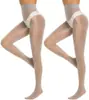 Fonte Fonte Amazon Meias Transfronteiriças Meias-calças Brilhantes Femininas Meias de Óleo de Cavalo Leggings Transparentes de Cintura Alta Dropshipping