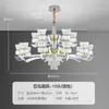 Lustre de cristal de luxo, de alta qualidade e elegante, adequado para sala de estar, sala de jantar e quarto, com iluminação que cuida dos olhos, garantia de 6 anos, luminárias de Zhongshan e outras opções