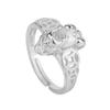 Anillo Yihua Retro Pixiu de la Suerte Personalidad Tendencia Dominante Unisex Dedo Índice Anillo de Temperamento