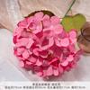 Buquê Falso de Hortênsia de Camada Única Simulada, Flor Artificial de Seda, Ornamentos de Arranjo de Flor de Plástico, Decoração de Casamento